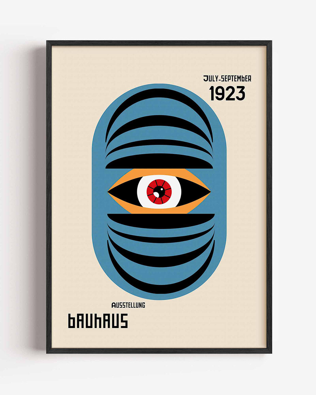 Oog en lijnen Poster
