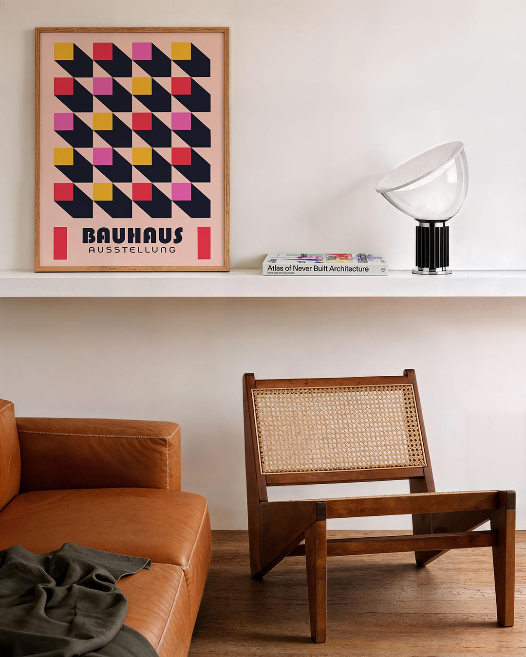 Vorm en schaduw Poster
