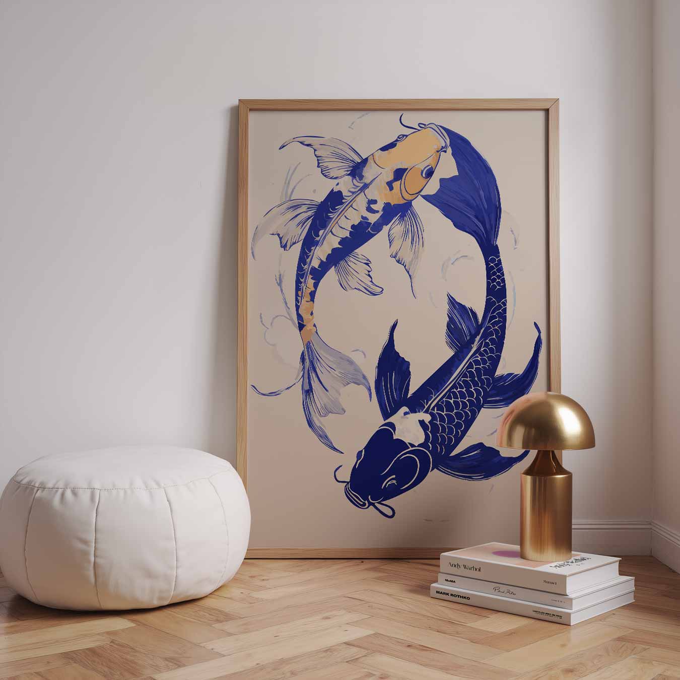 Elegante Koi Karper Poster-WallArtistic