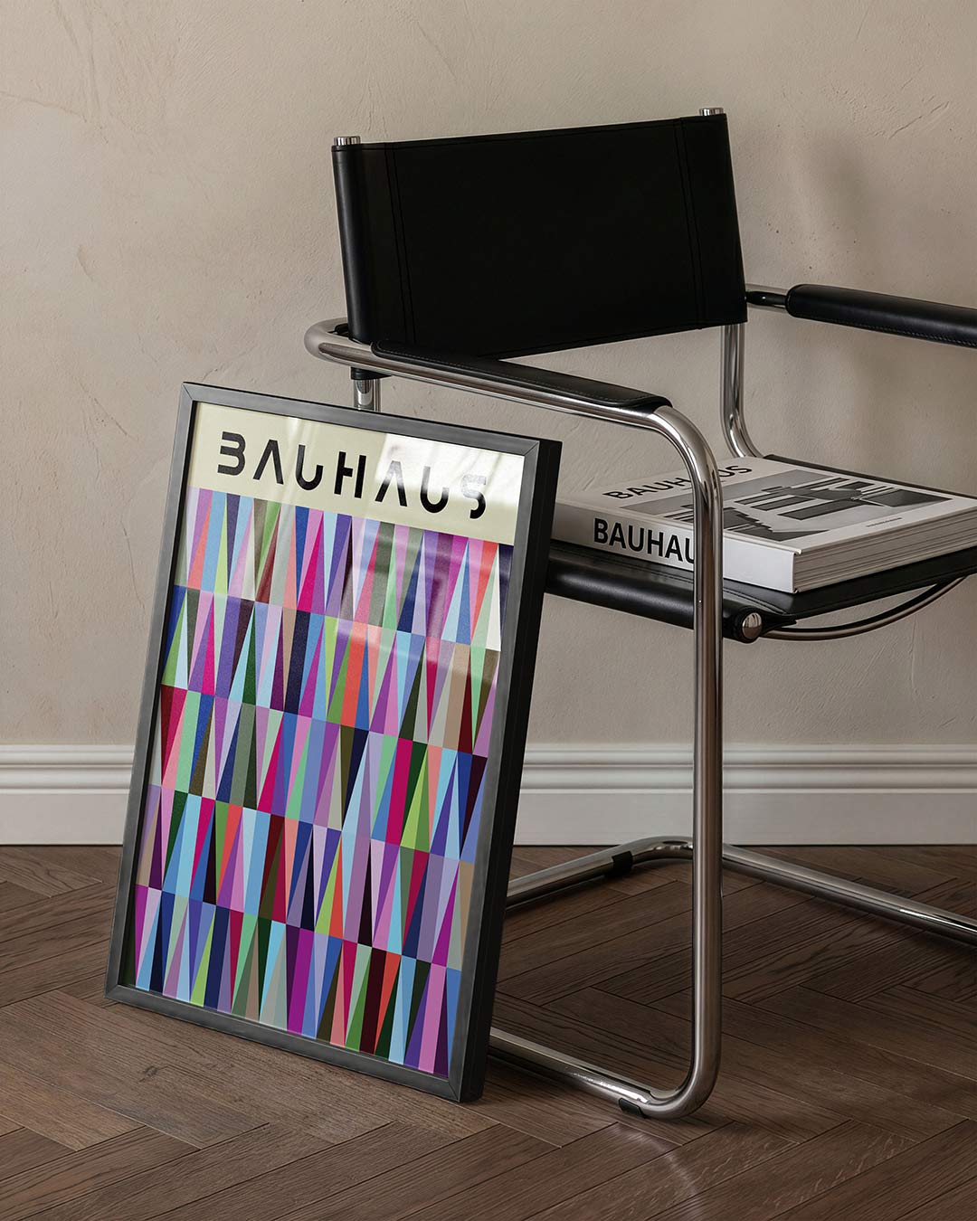 Vormritme en kleur Poster