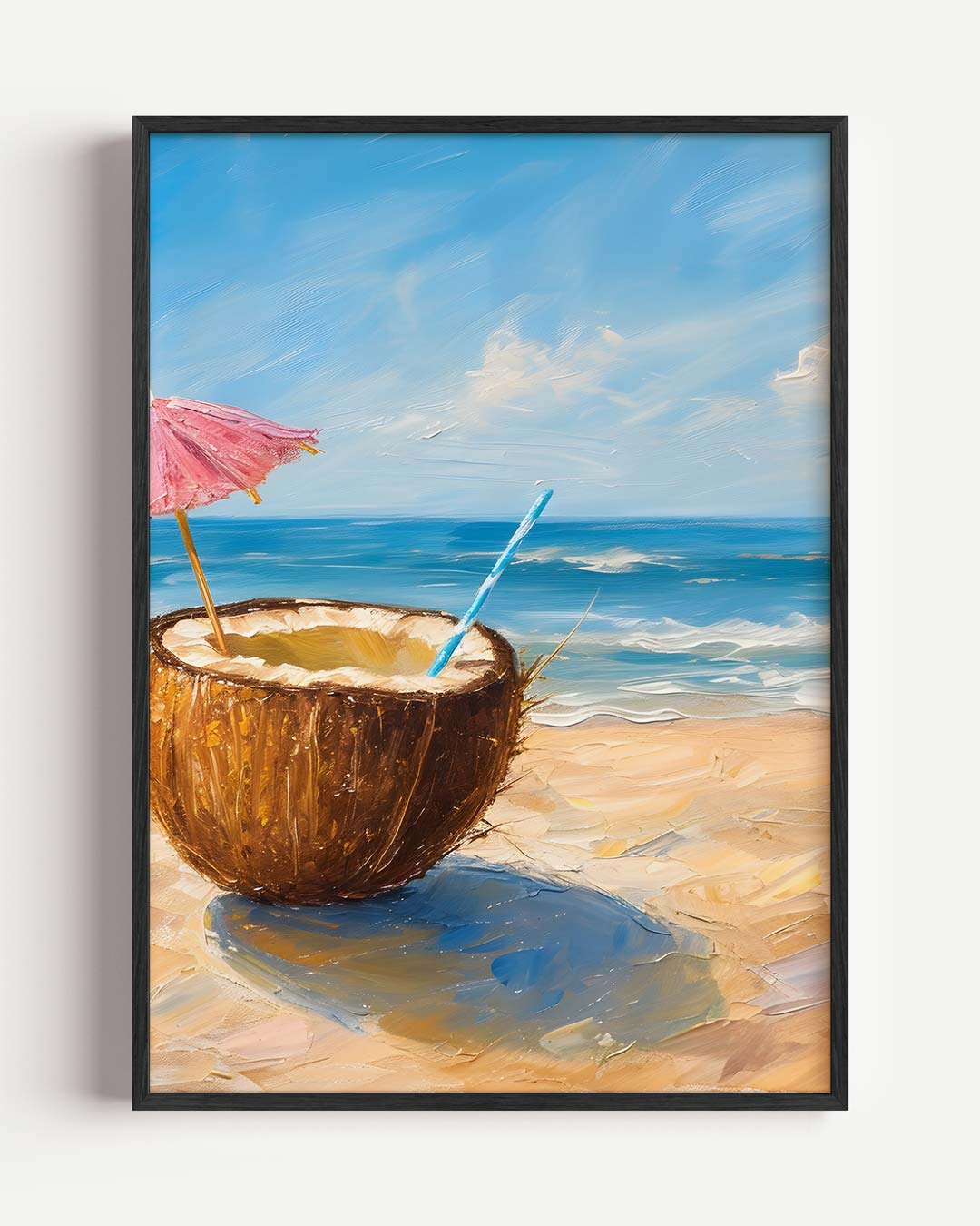 Tropische Ontsnapping Strandposter-WallArtistic