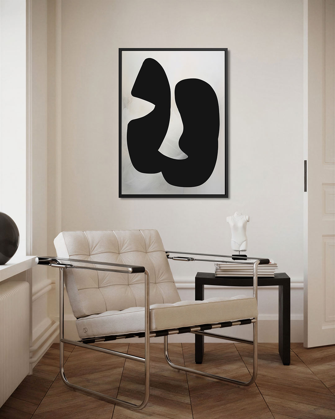 Organische vormen Kunstwerk