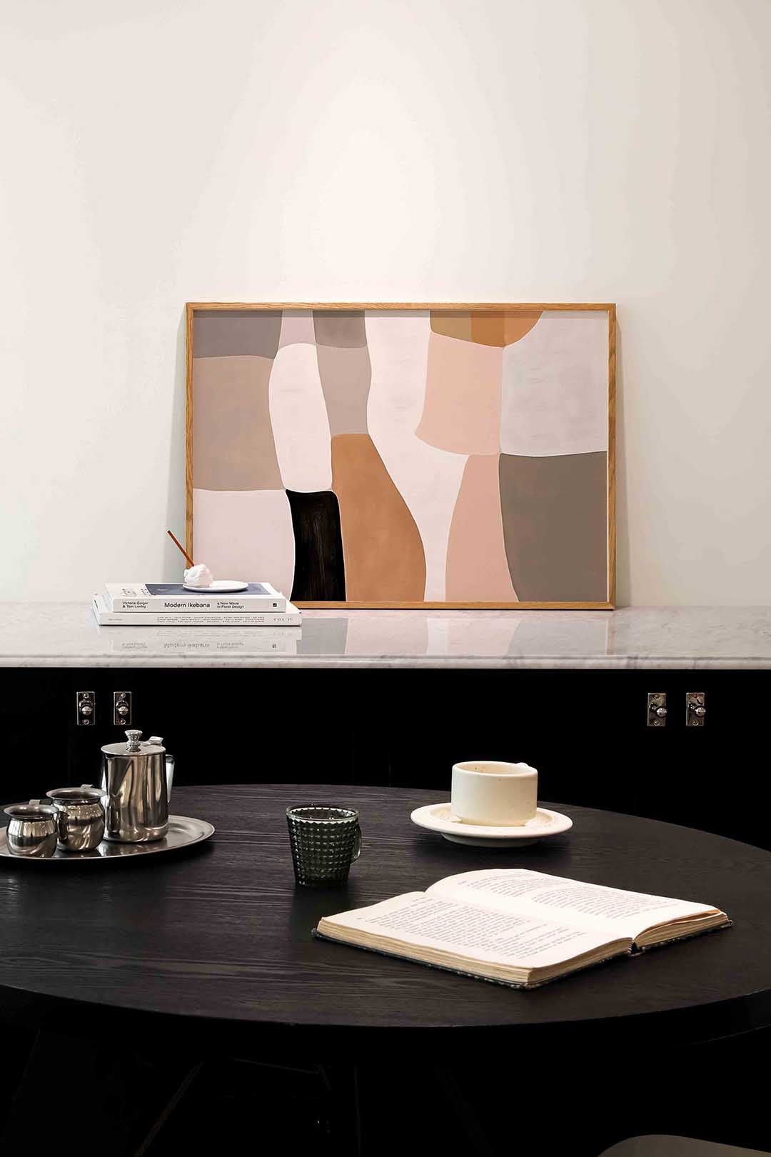 Abstracte vormen Poster