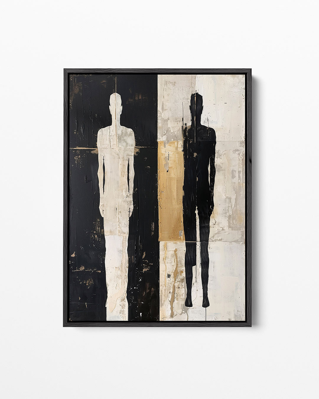 Menselijke silhouetten Kunstwerk