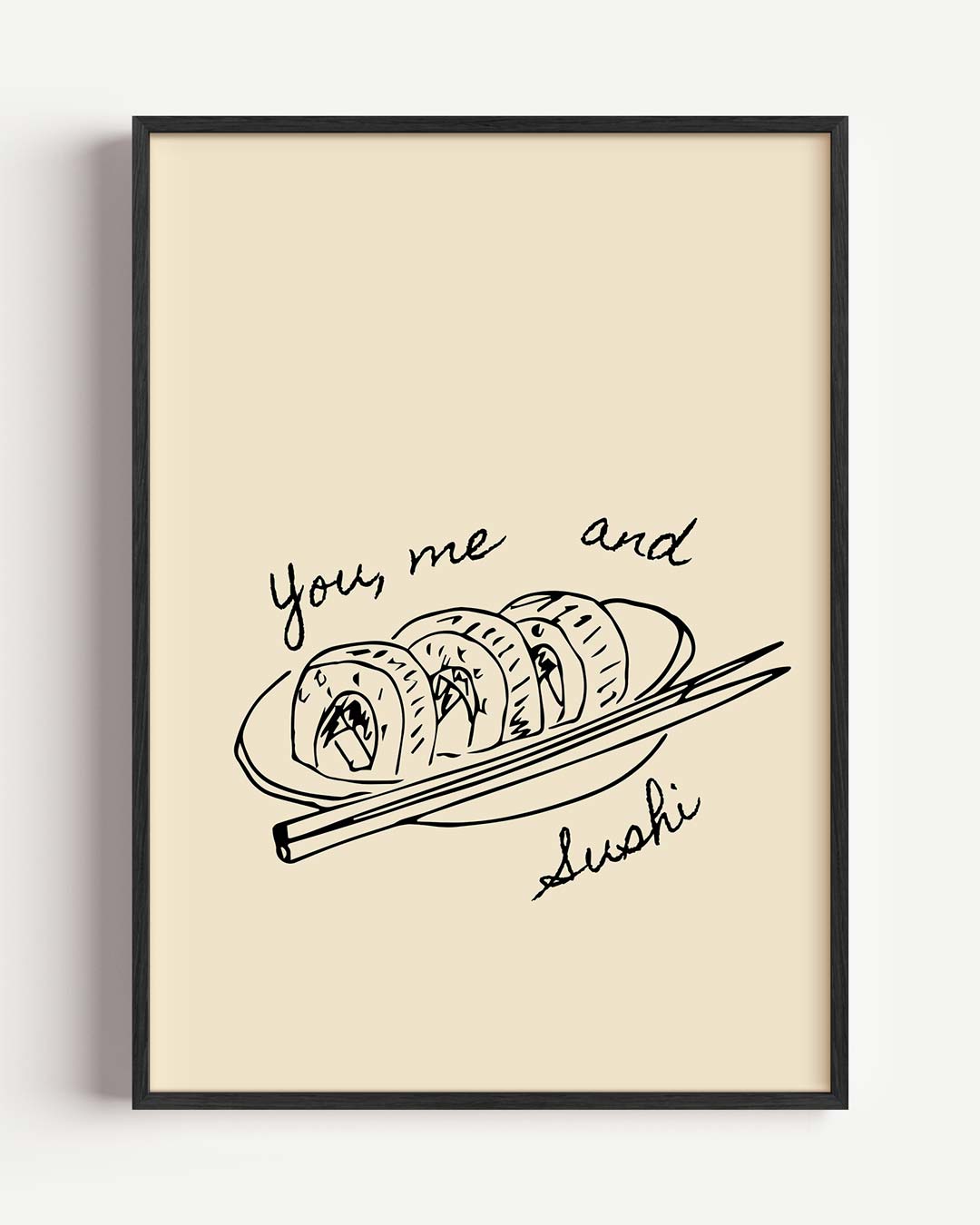 Sushi Date Poster-WallArtistic