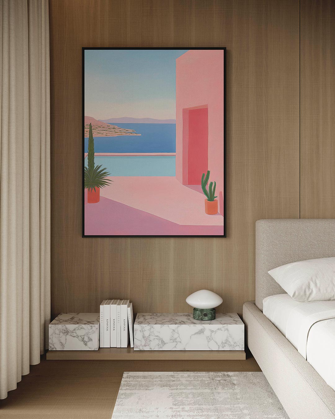 Zomerse oase Kunstwerk