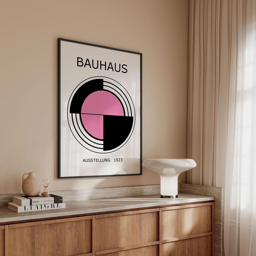 Cirkelstructuur Poster