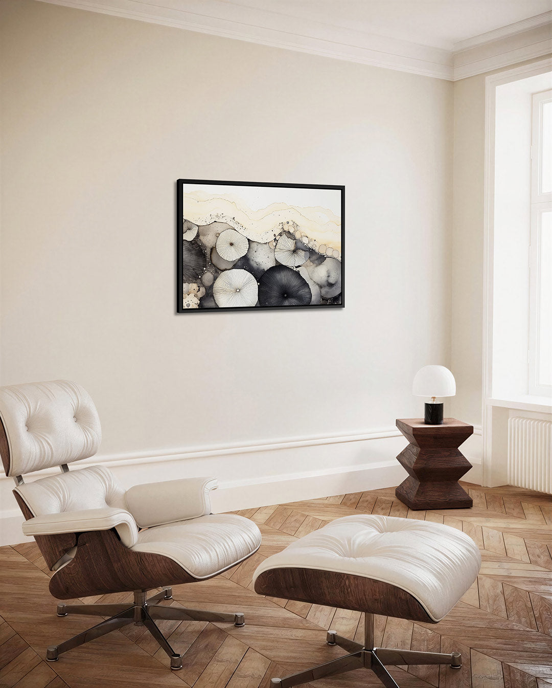 Organische vormen Kunstwerk