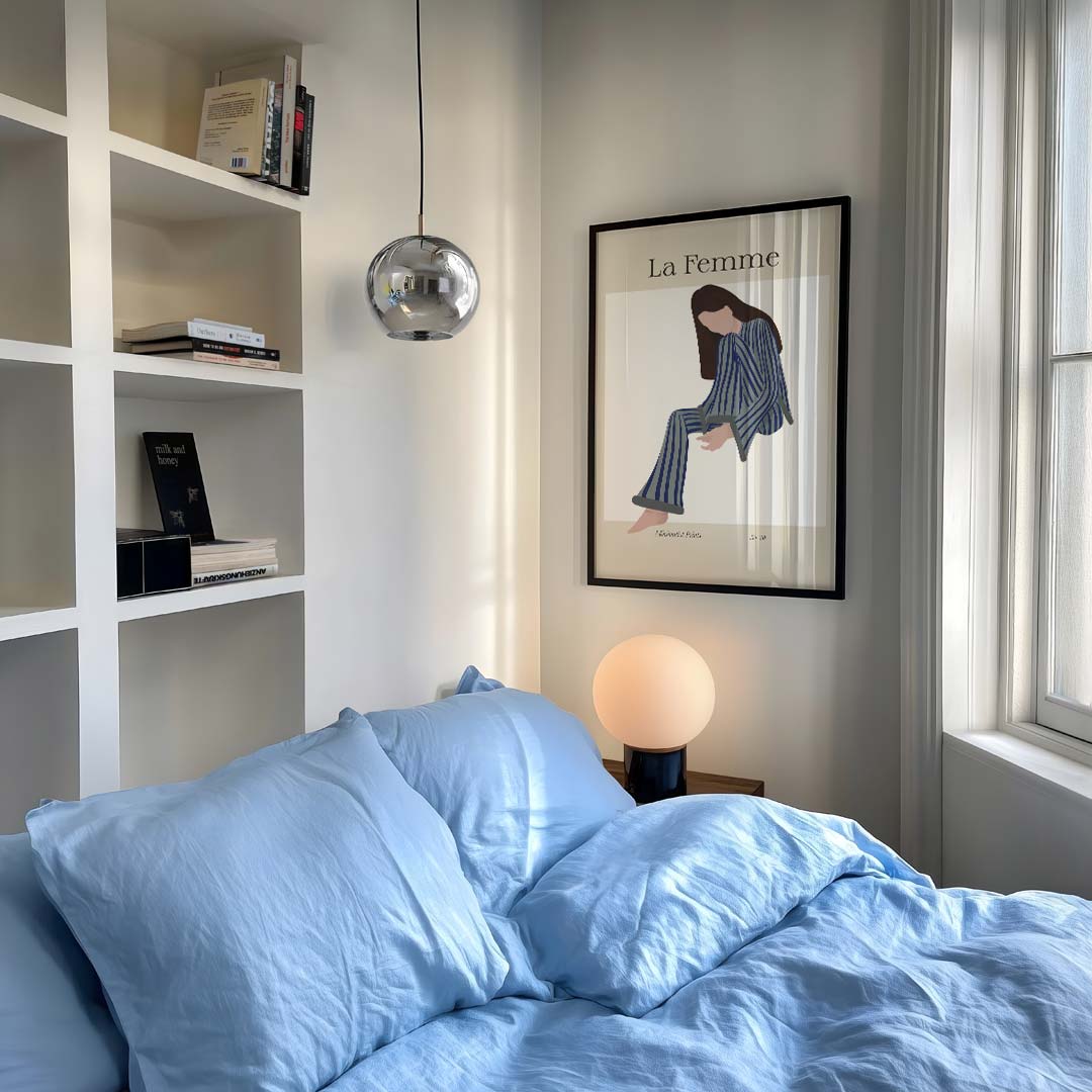 La Femme Minimalistische Poster-WallArtistic