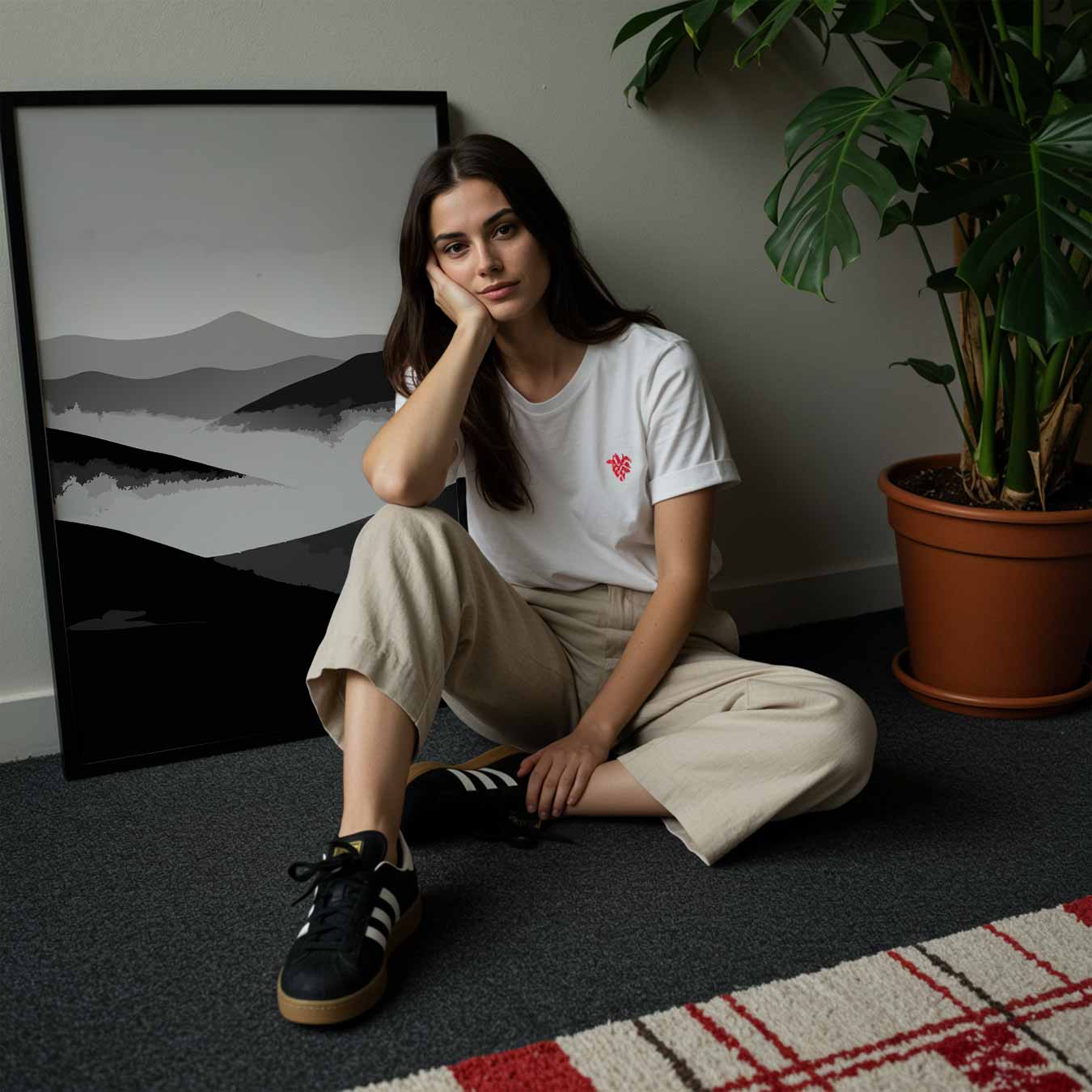 Mystieke Berglandschap Poster-WallArtistic