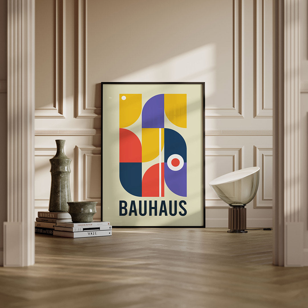 Vormen en vlakkenspel Poster