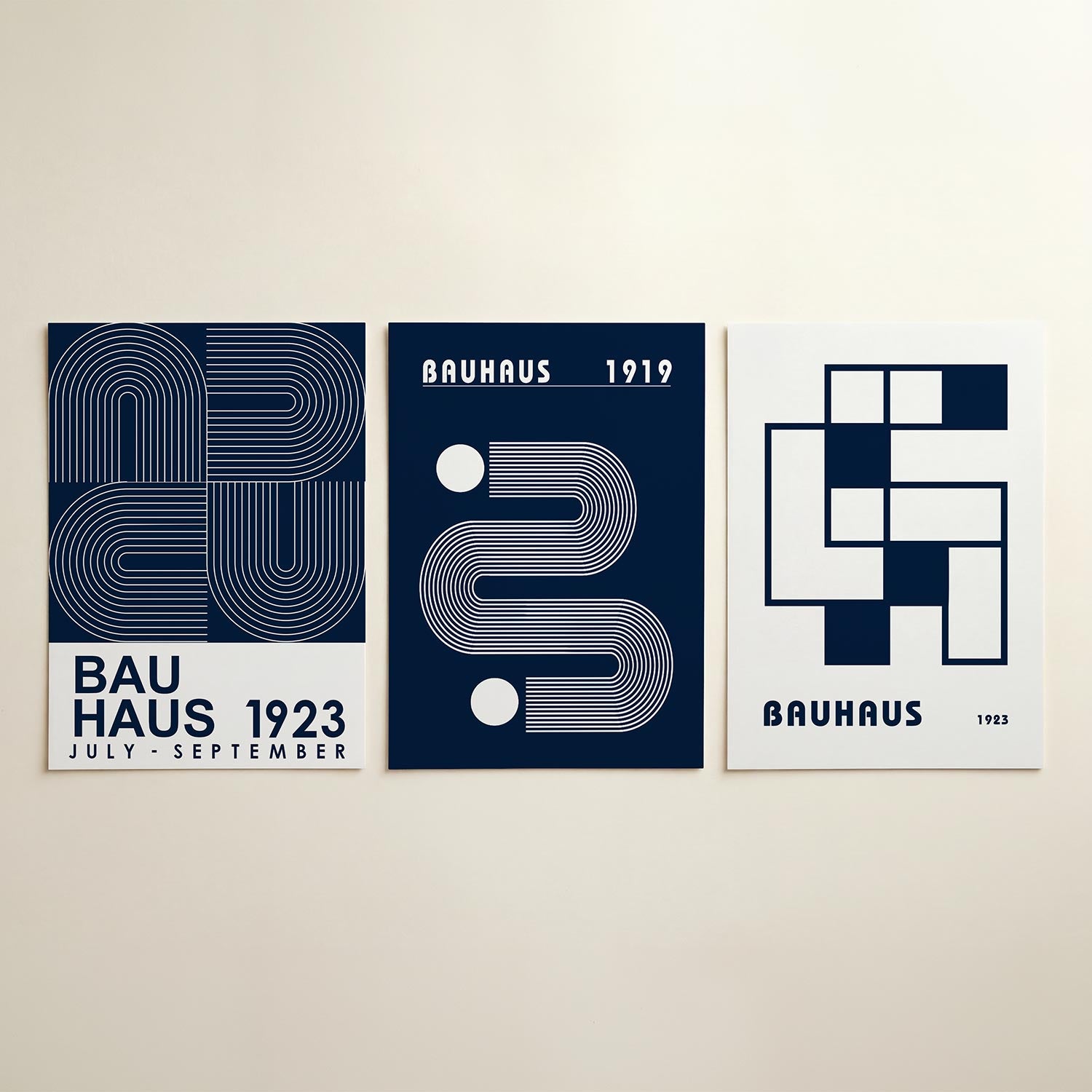 Lijnen en bogen Posterset