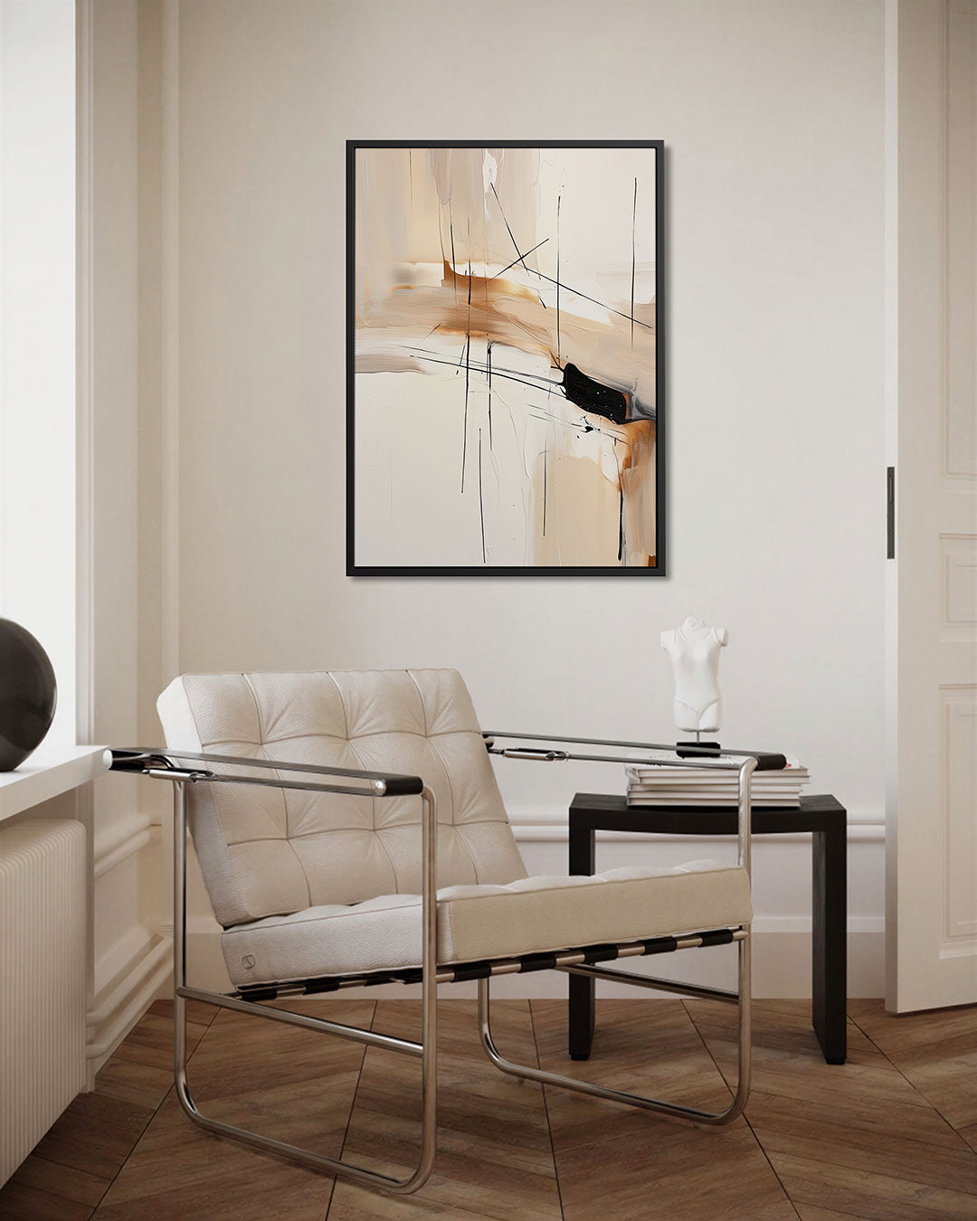 Lijnen en vormen Kunstwerk