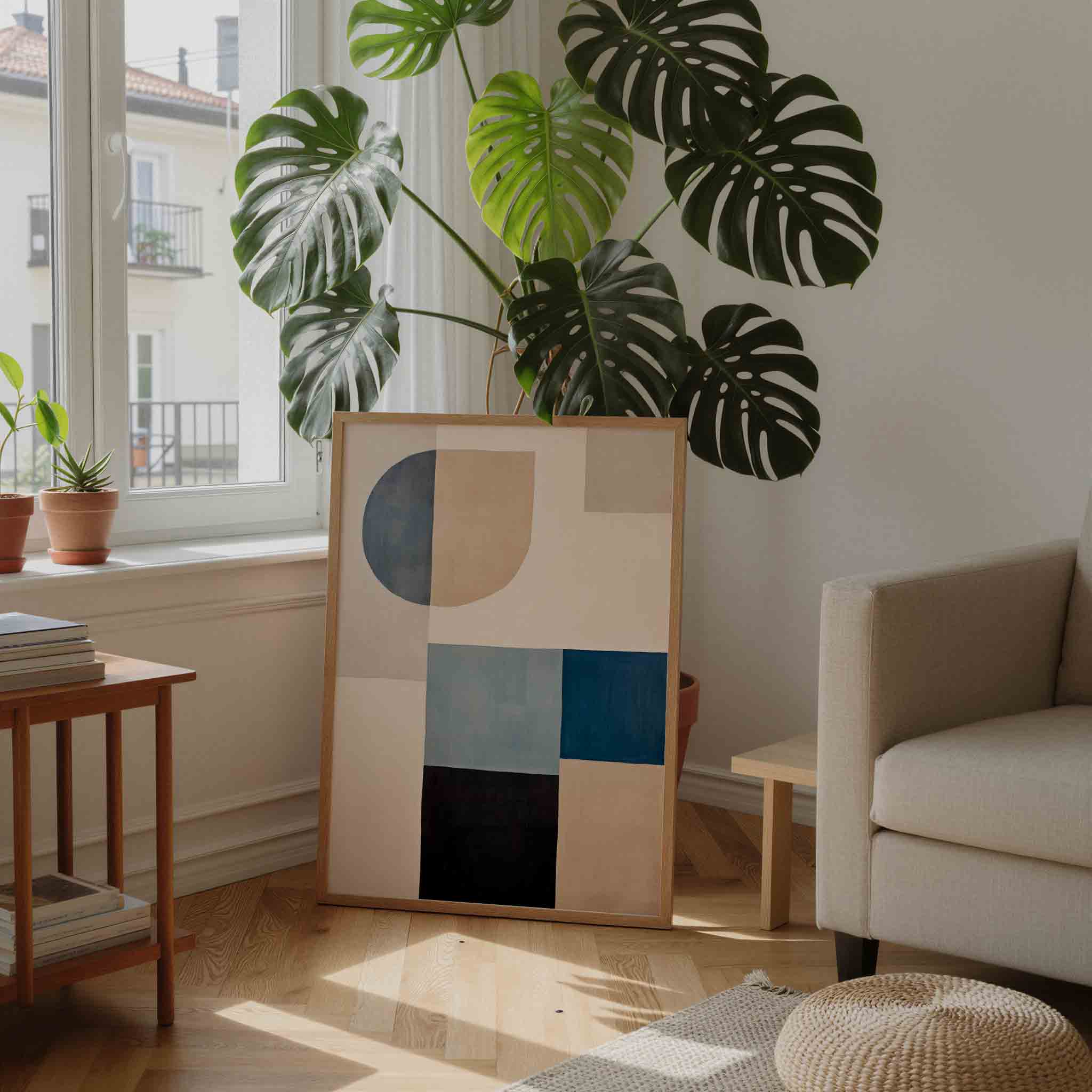 Abstracte vormen Poster