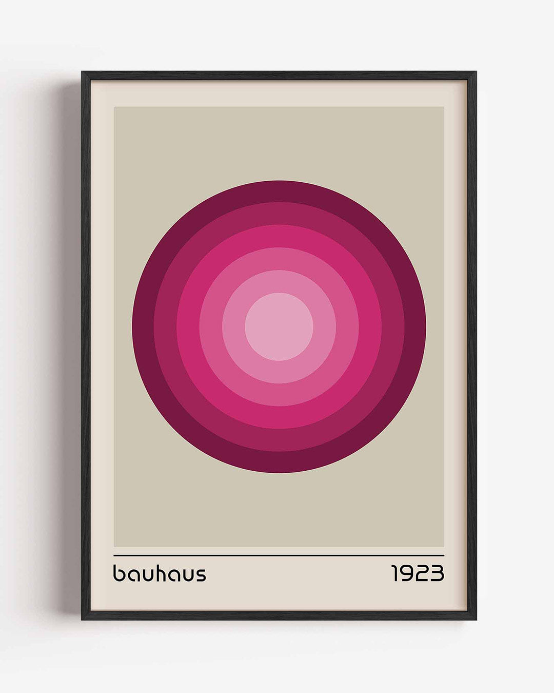 Cirkelvormen en kleuren Poster