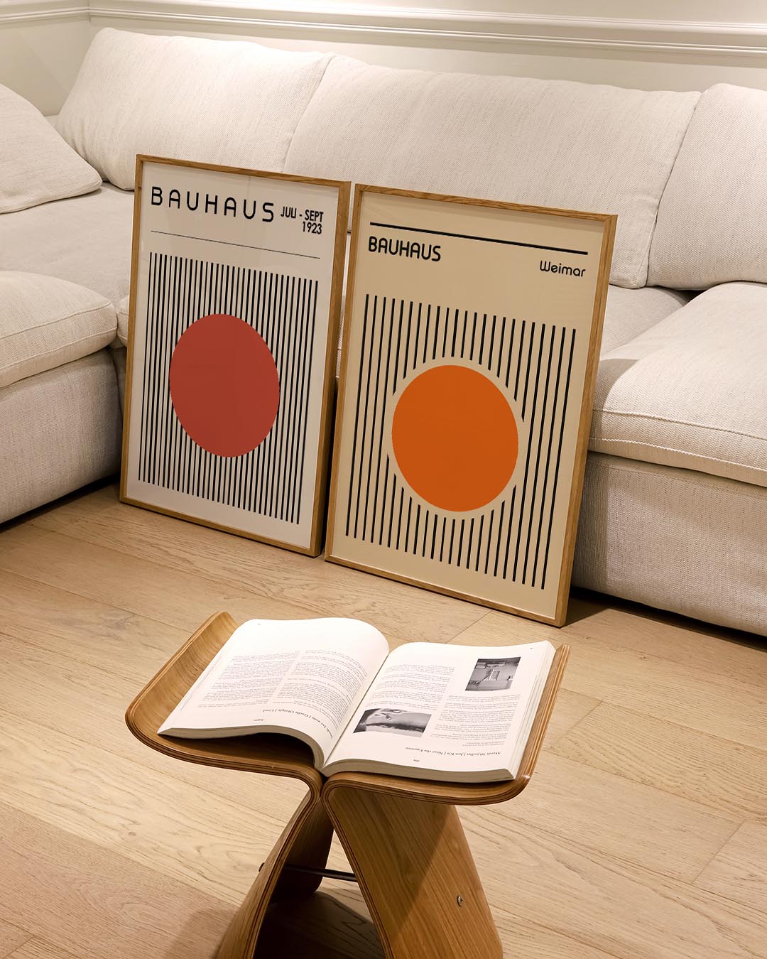 Cirkel en lijnen Posterset