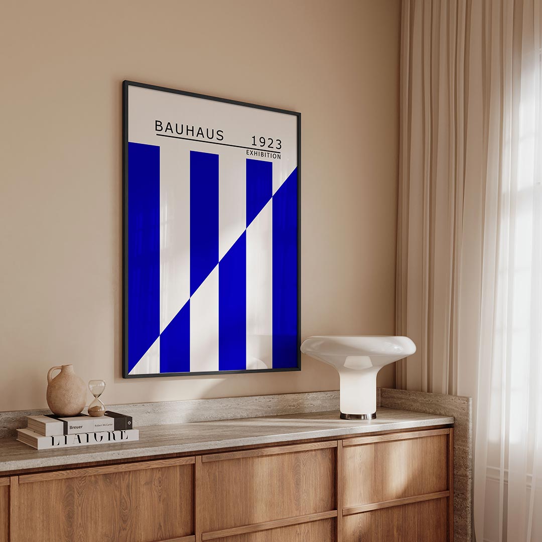 Lijnen en vlakken Poster