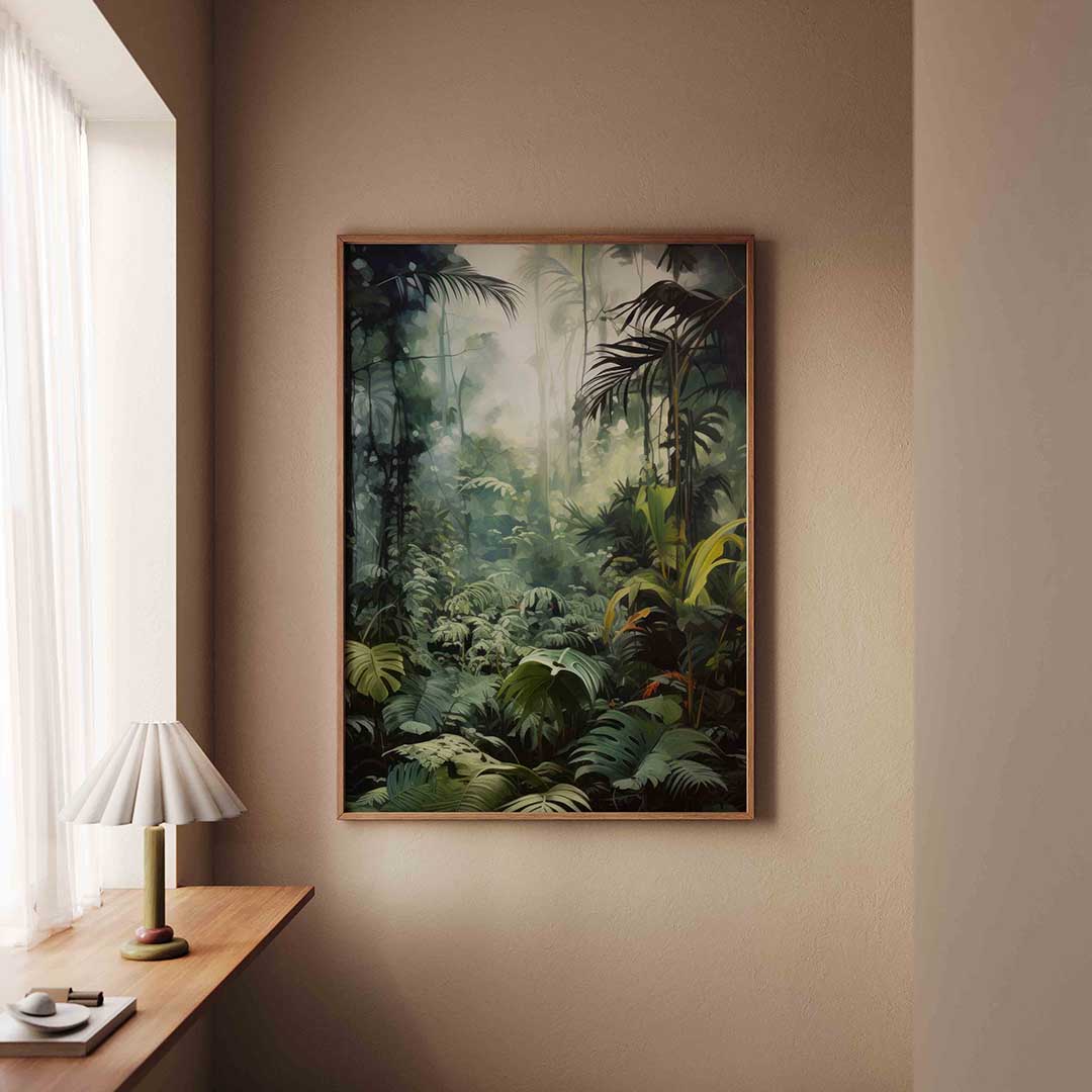 Weelderige jungle Poster