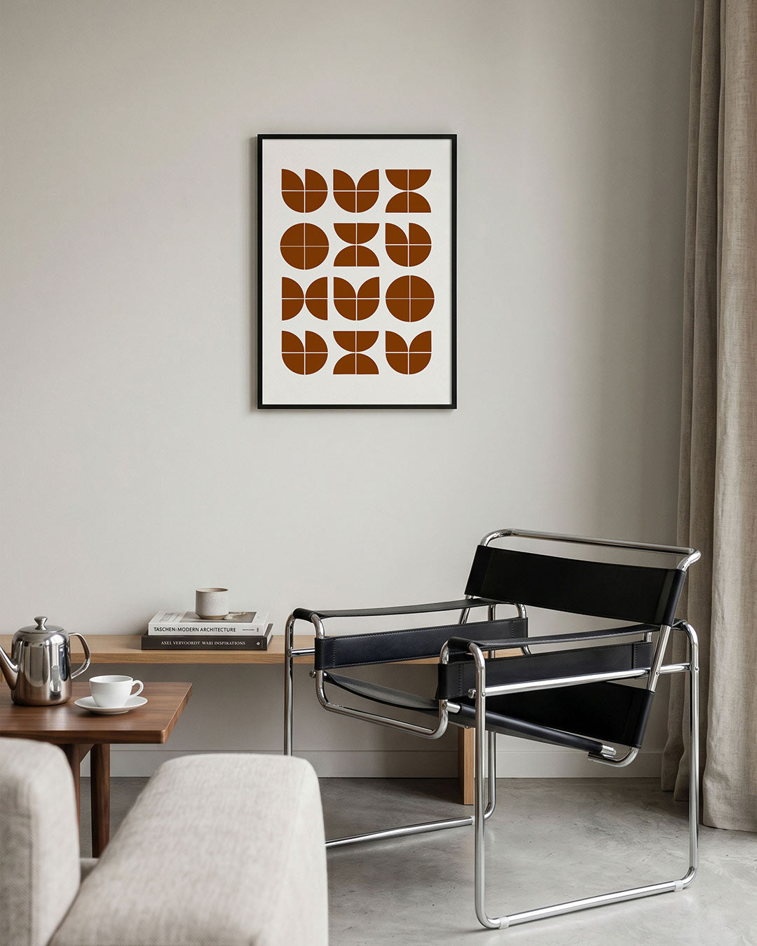 Vormritme en balans Poster