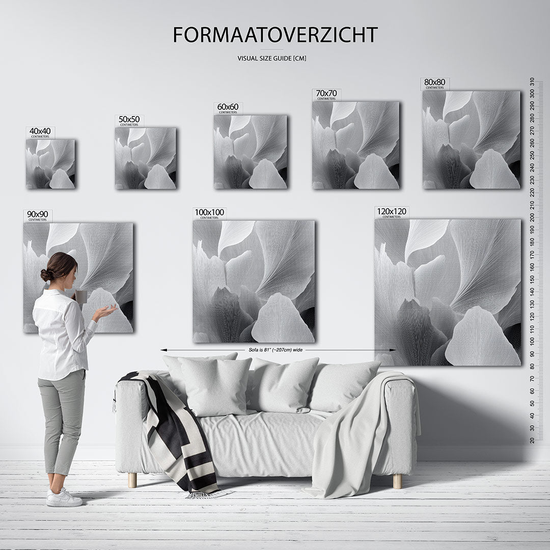 Organische lijnen Kunstwerk