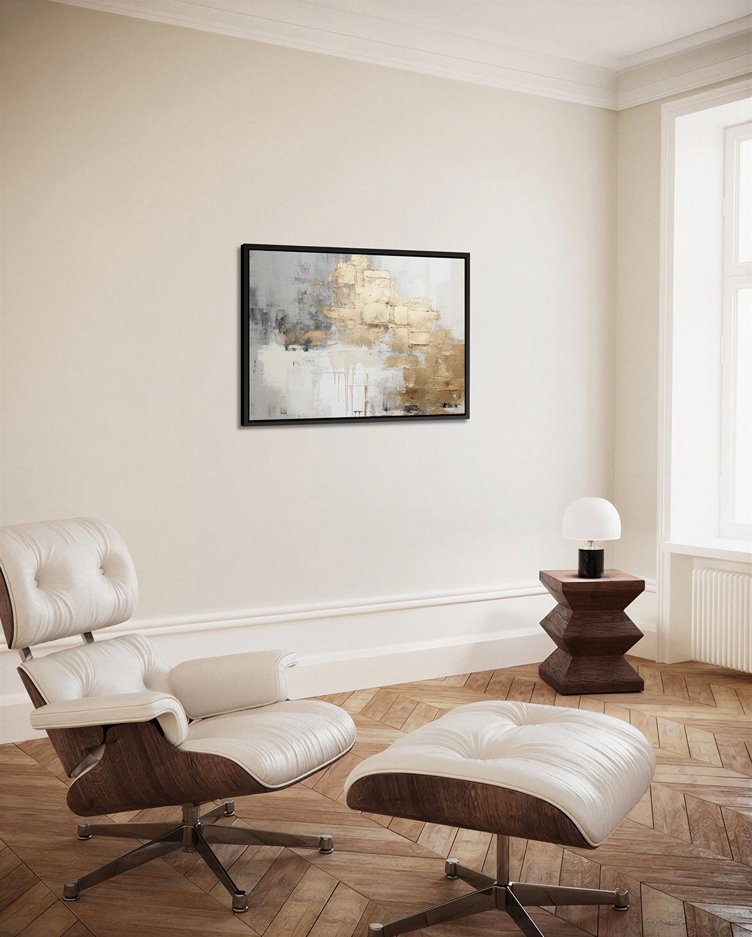 Gelaagde texturen Kunstwerk