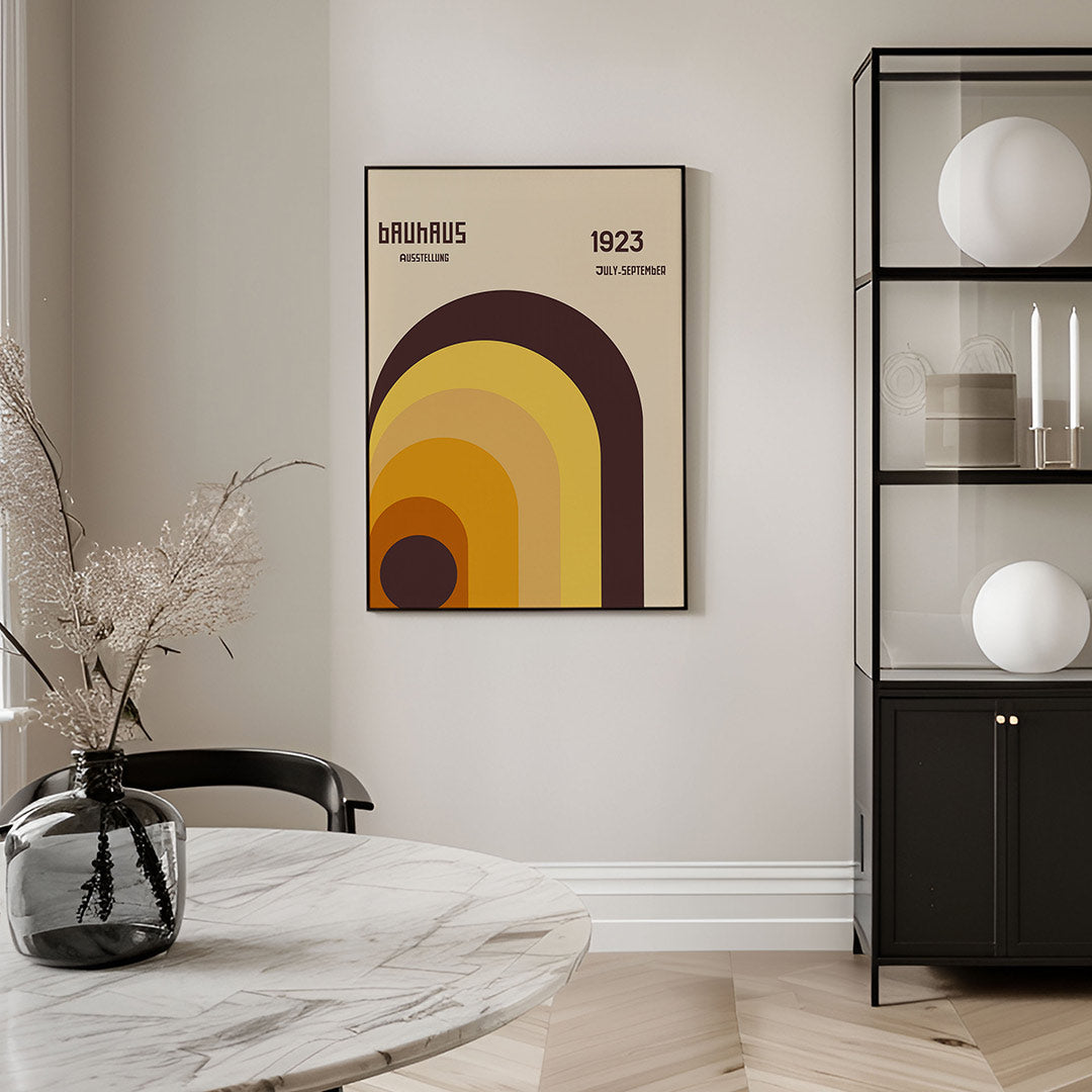 Vormritme en kleur Poster