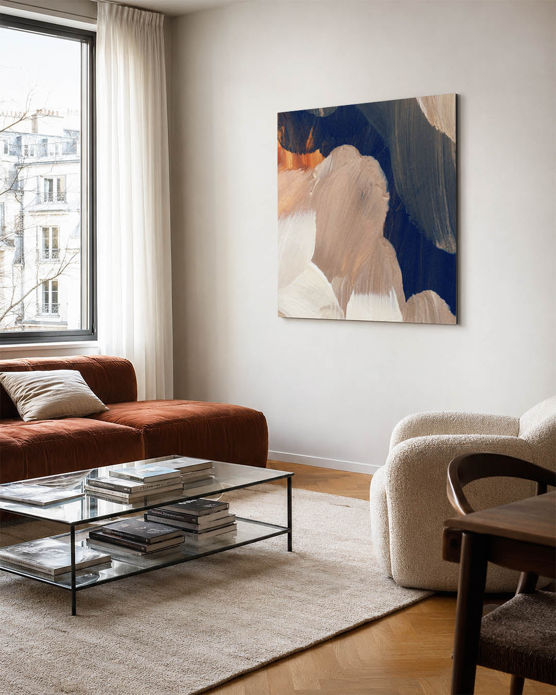 Abstracte Kunstwerk