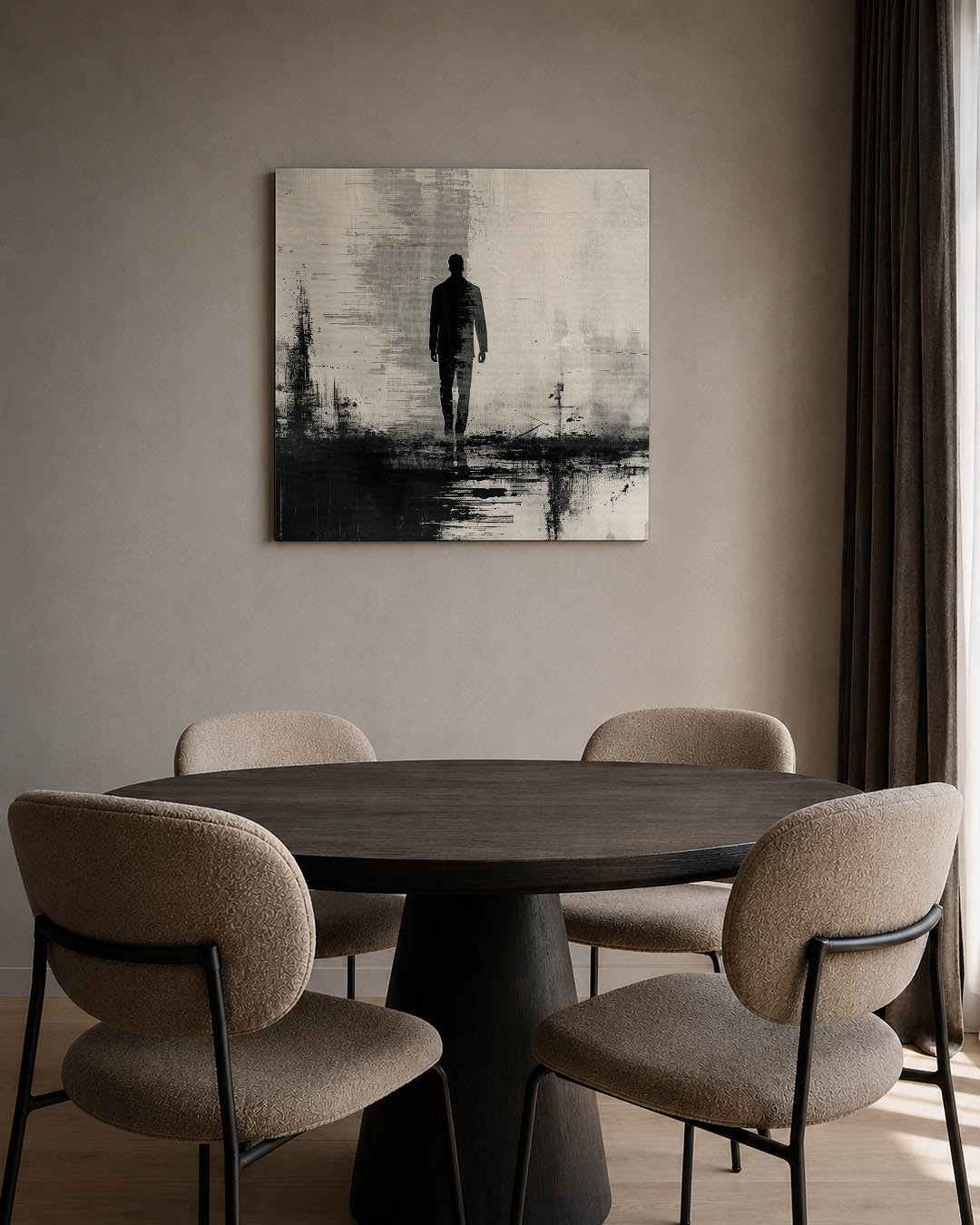 Stille reflectie Kunstwerk
