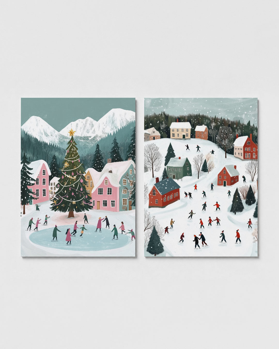 Winterse scene Posterset