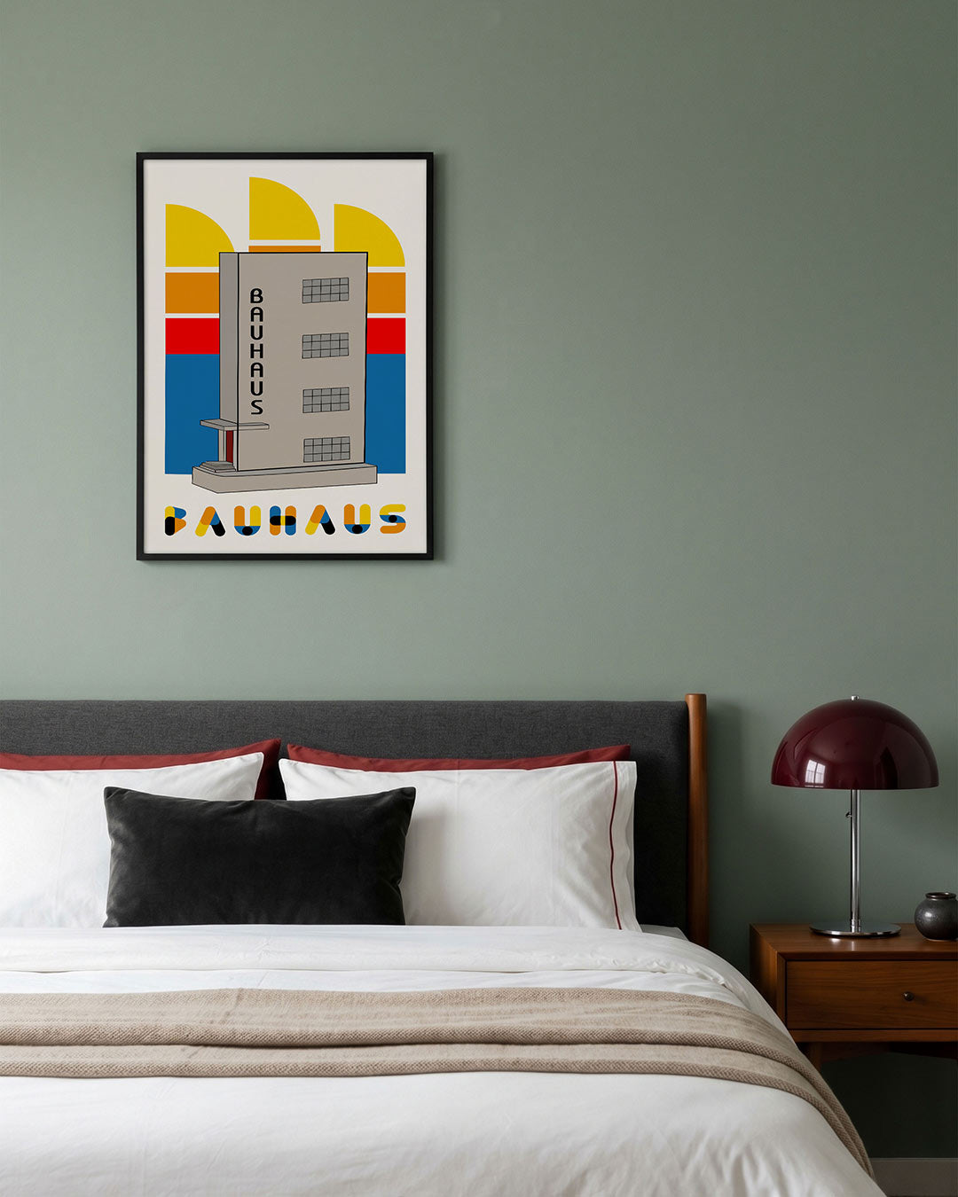 Vormen en kleurvlakken Poster