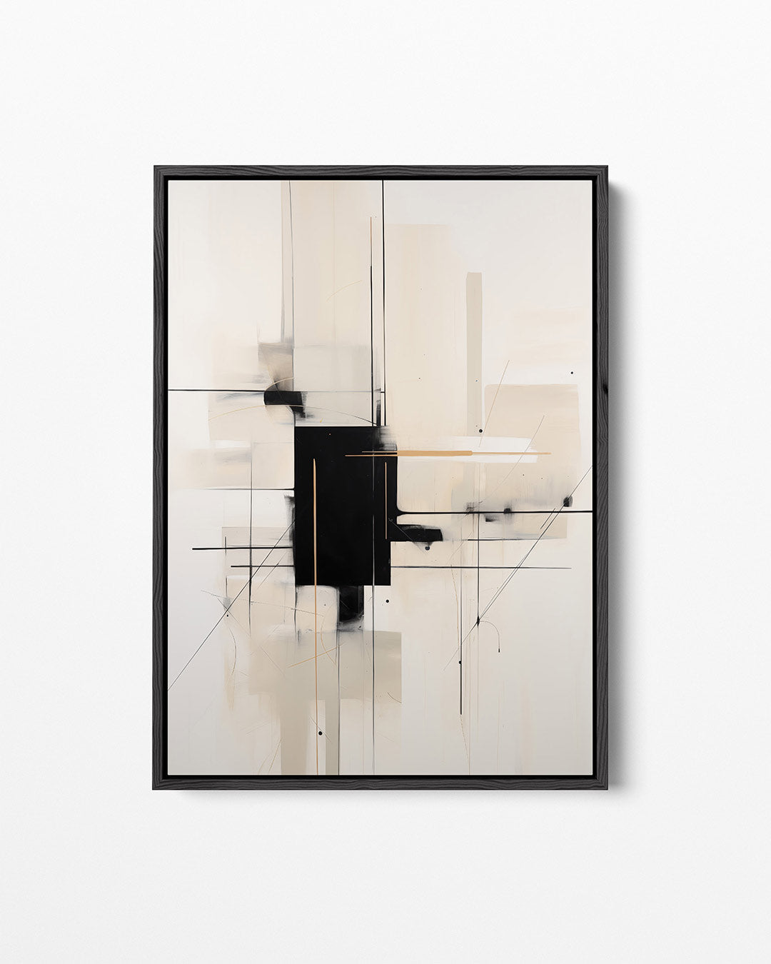 Geometrische lijnen Kunstwerk