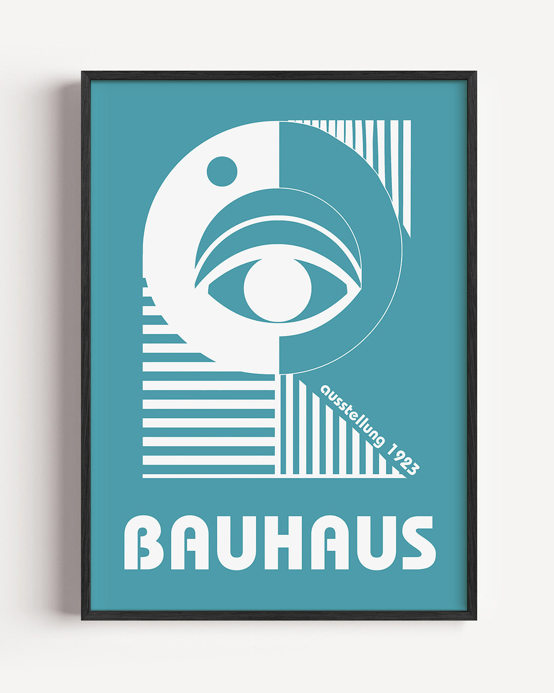 Oog en lijnen Poster