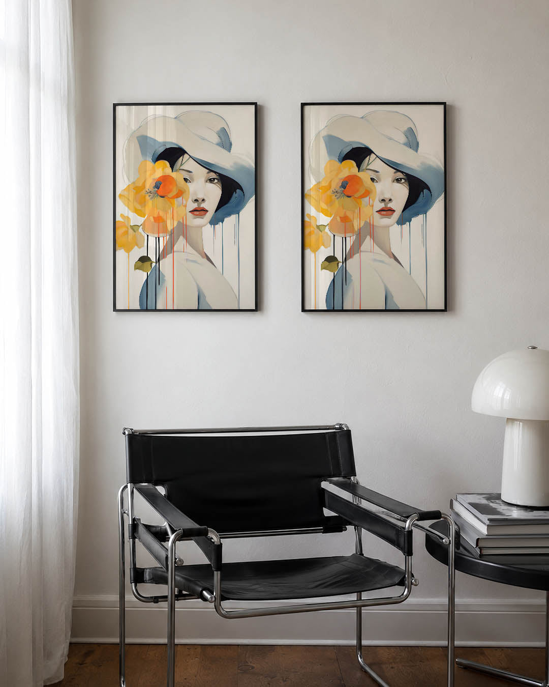 Vorm en kleurenspel Posterset