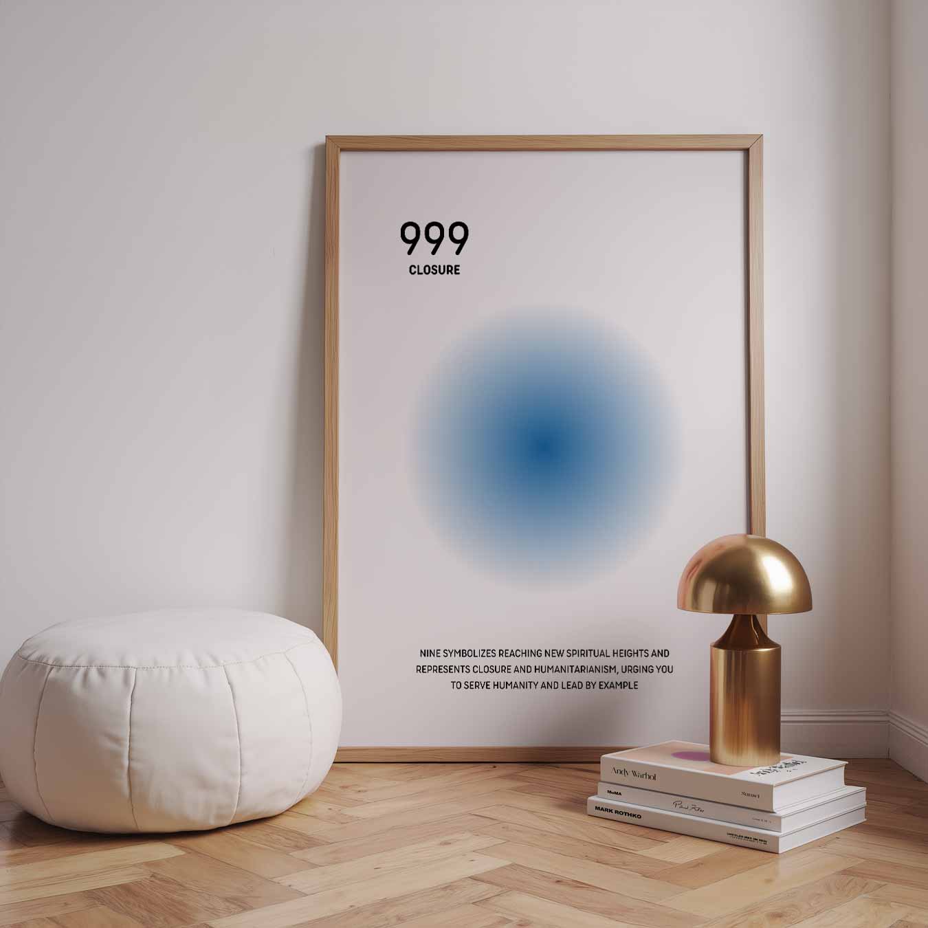 Inspirerende 999 Spirituele Poster-WallArtistic