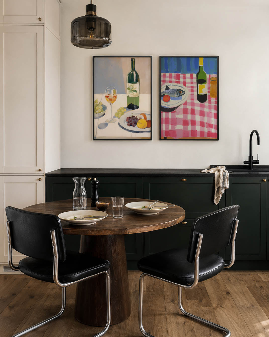 Fruit en fles Posterset