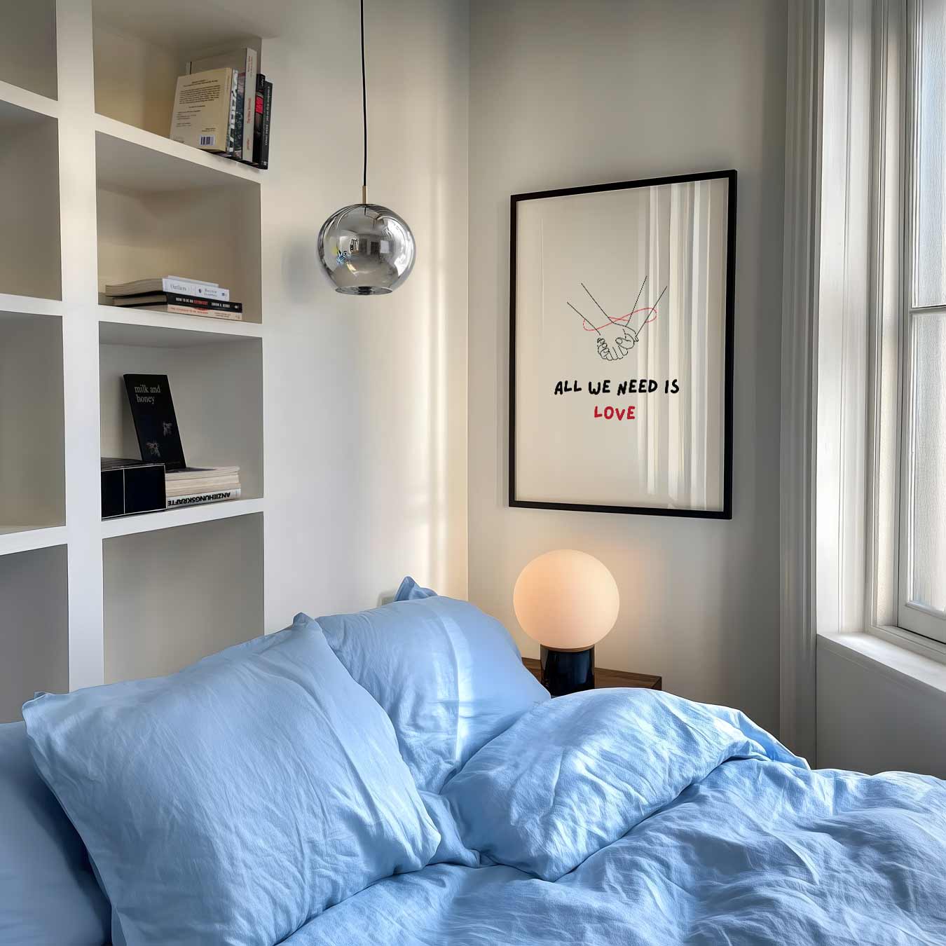 All We Need is Love Poster-WallArtistic