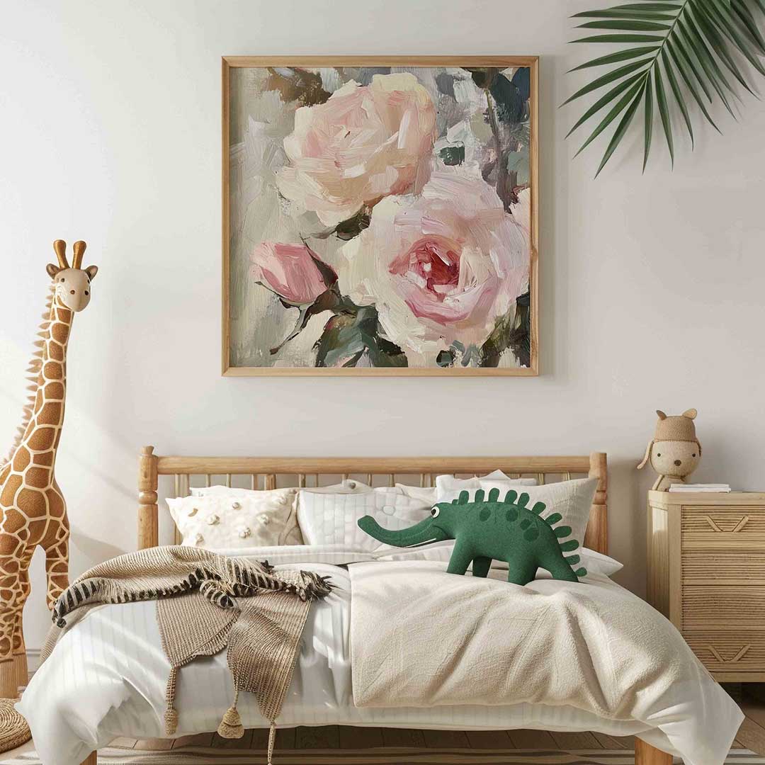 Rozen in zachte tinten Poster