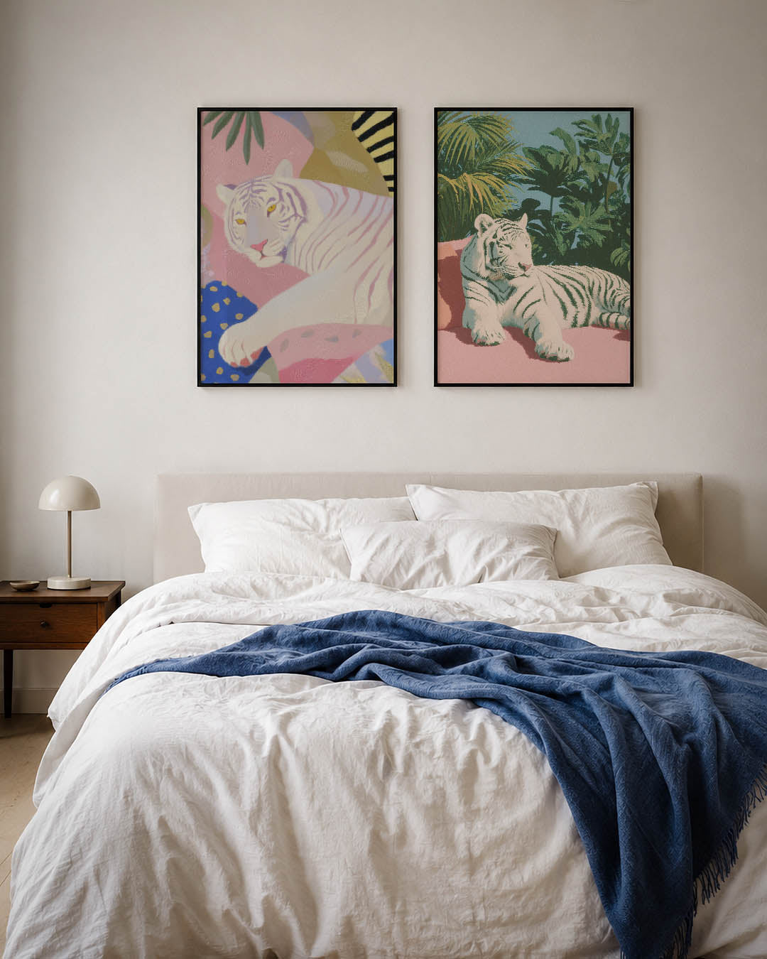 Dierlijke kleurvlakken Posterset