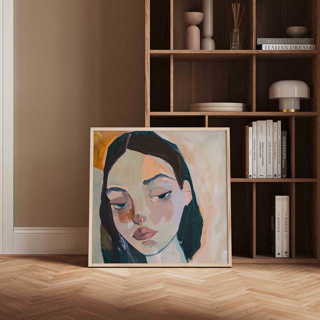 Vrouwelijk portret Poster