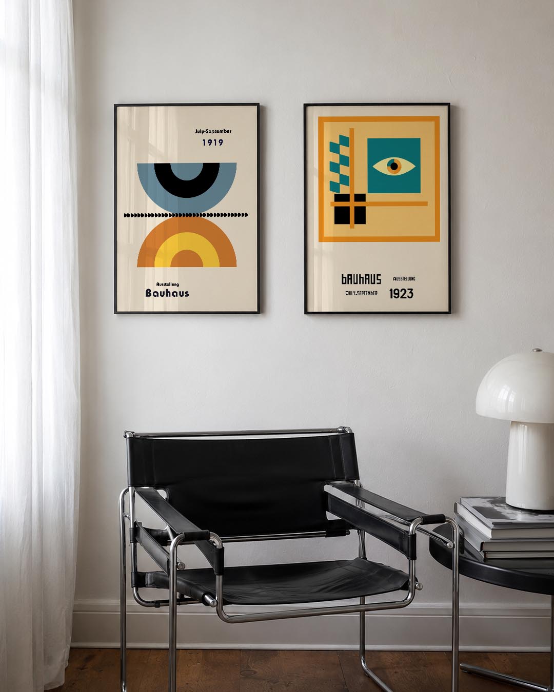 Halve cirkel harmonie Posterset