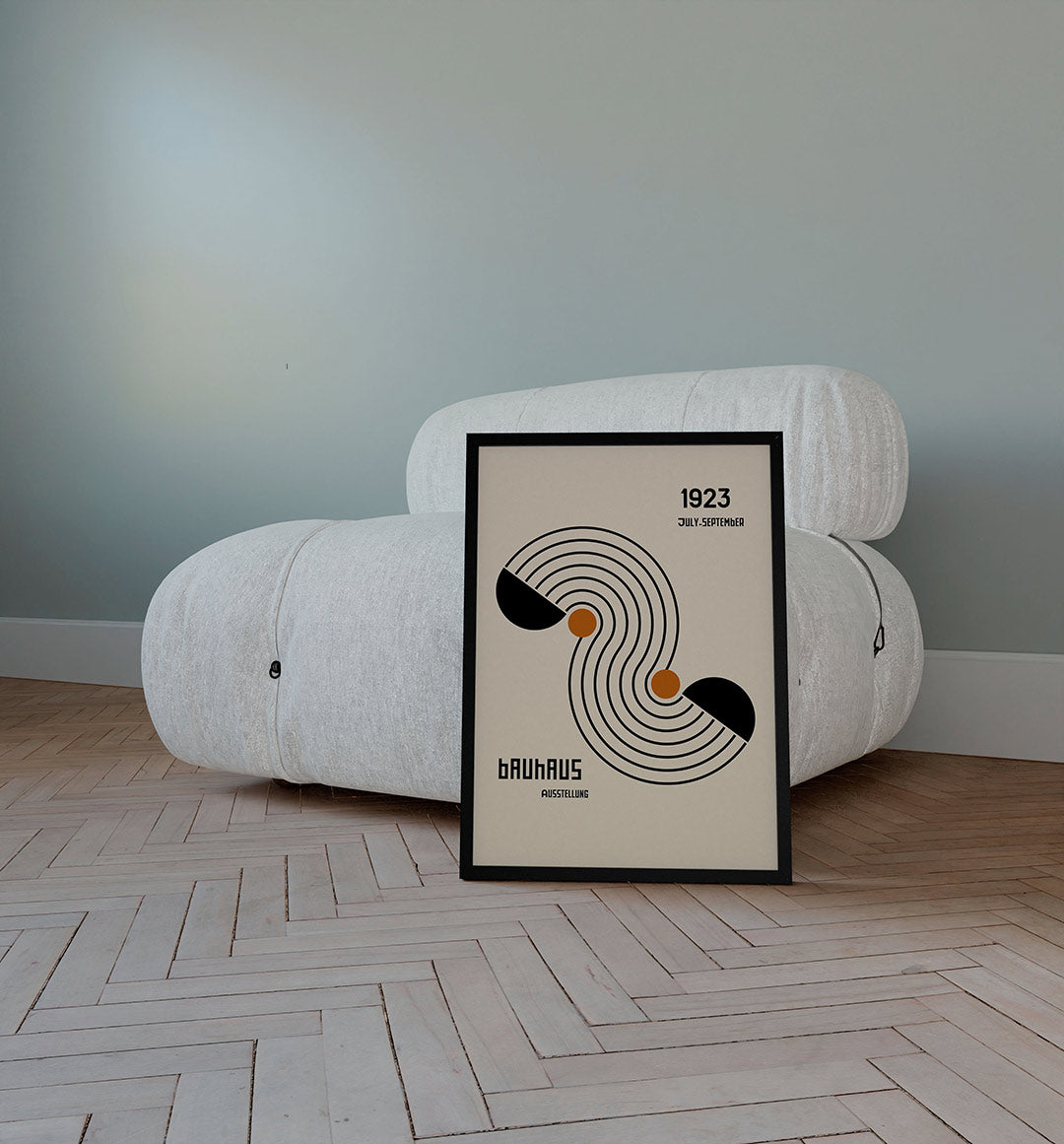 Lijnenspel en vormen Poster
