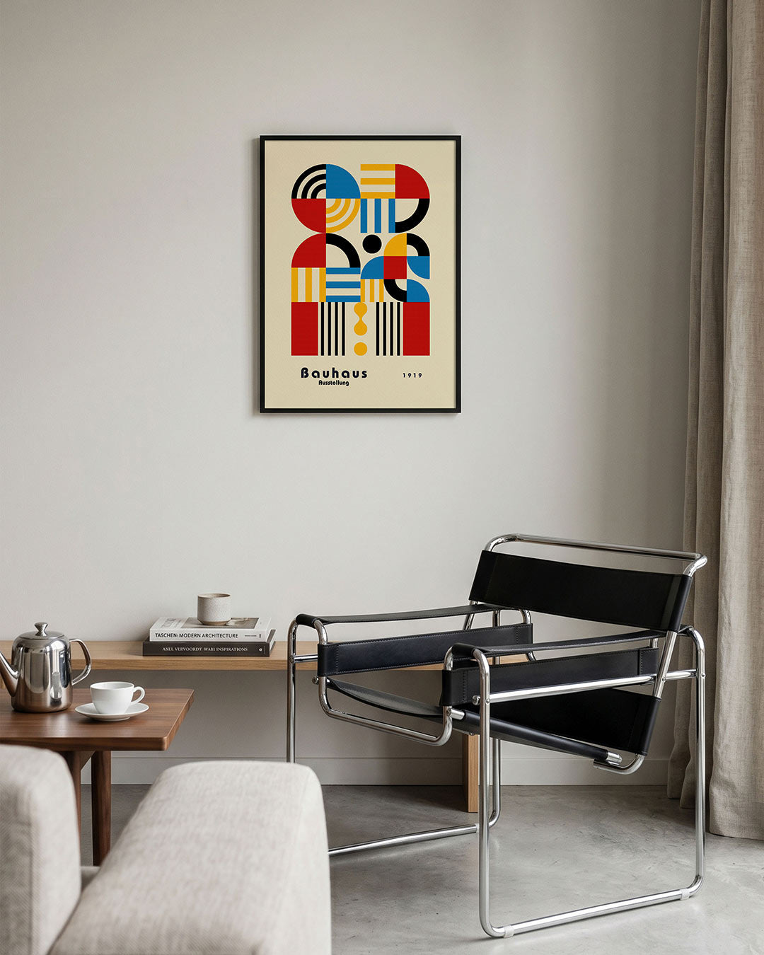 Vormen en kleurvlakken Poster