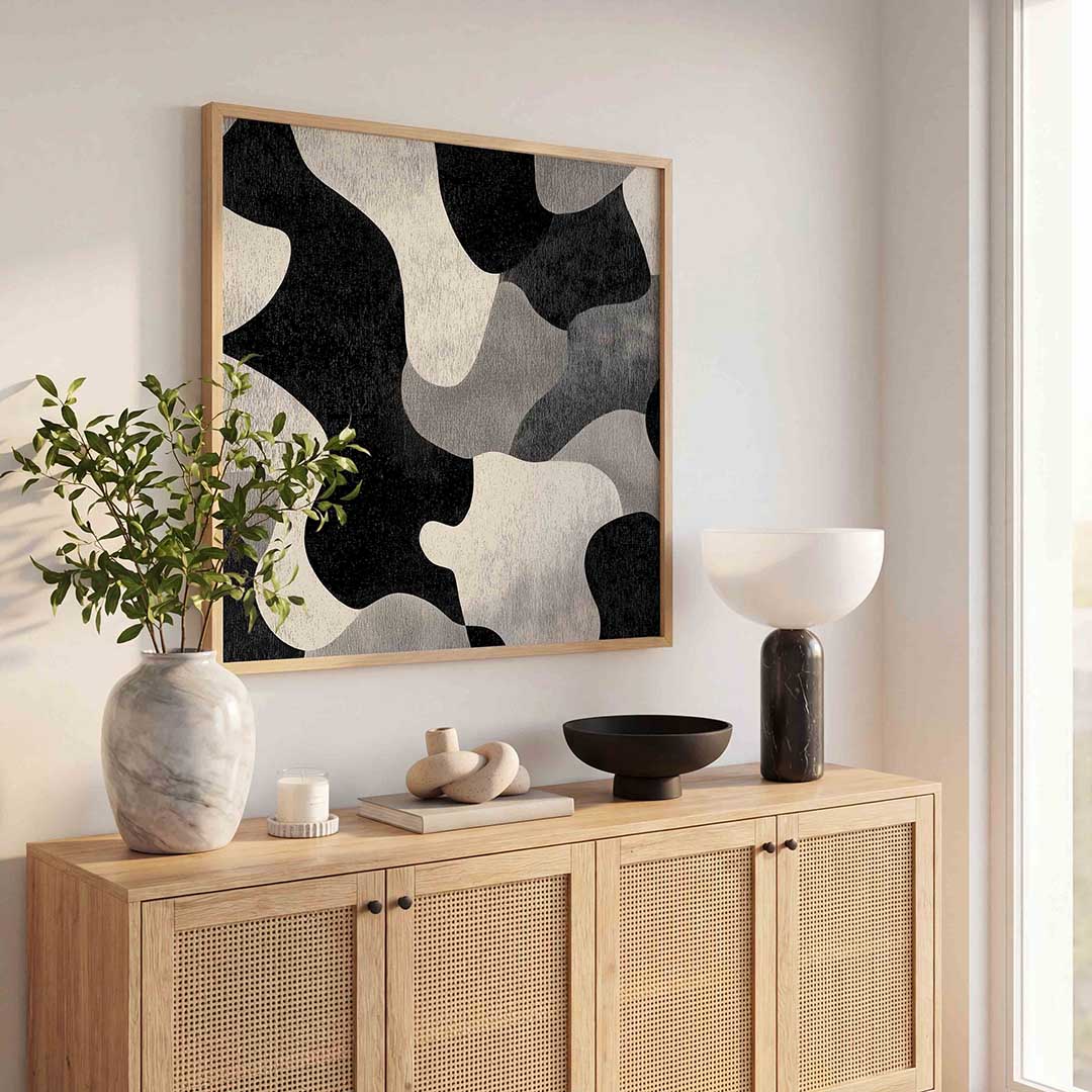 Abstracte vormen Poster