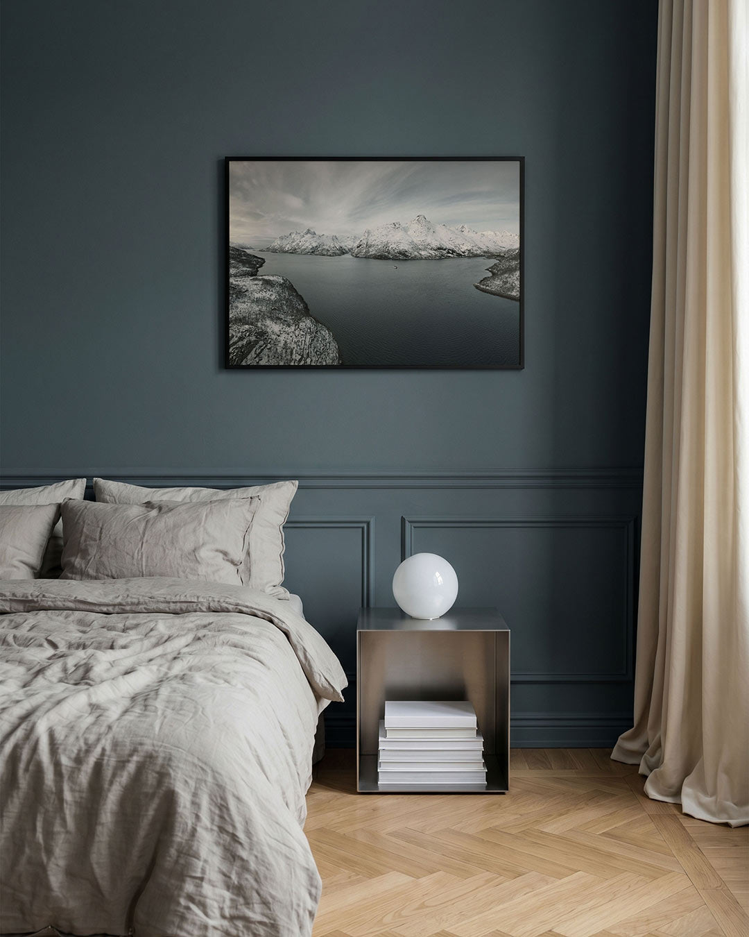 Rustige berglandschap Poster