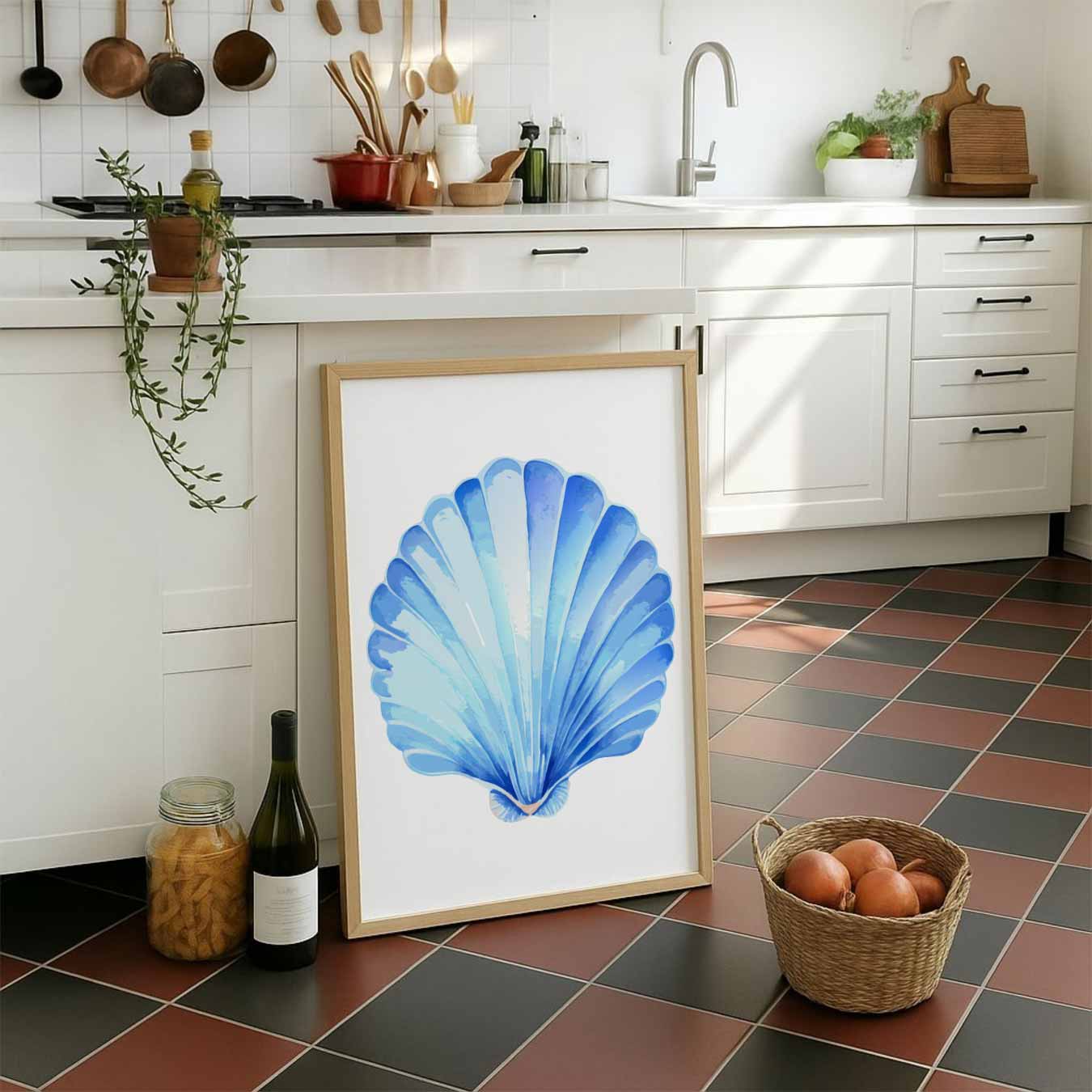 Stranddroom Schelppenposter-WallArtistic