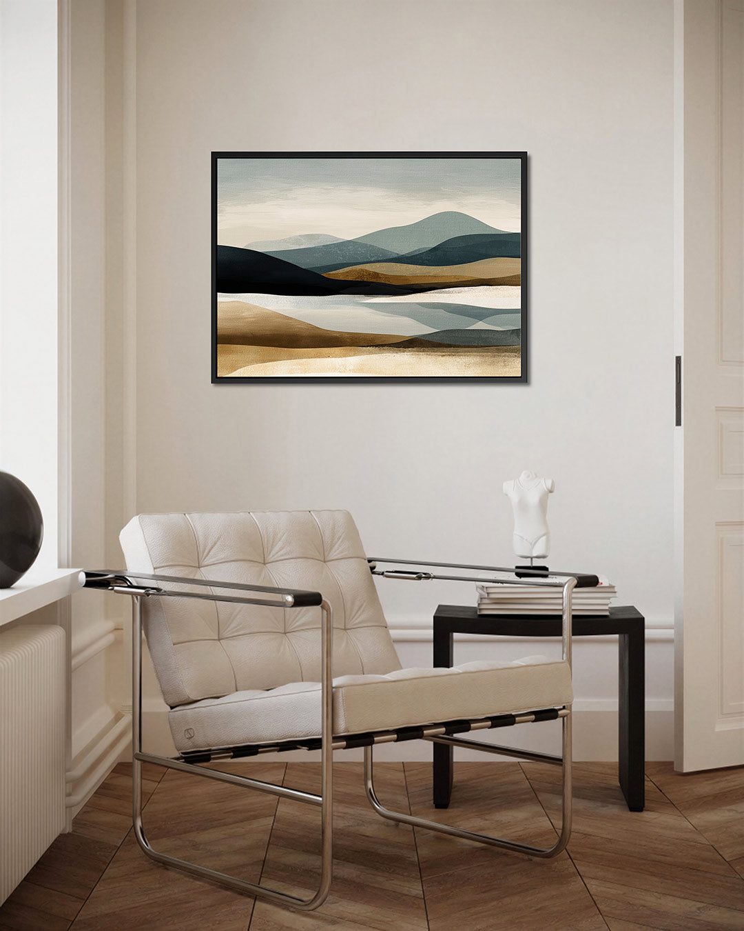 Gelaagde compositie Kunstwerk