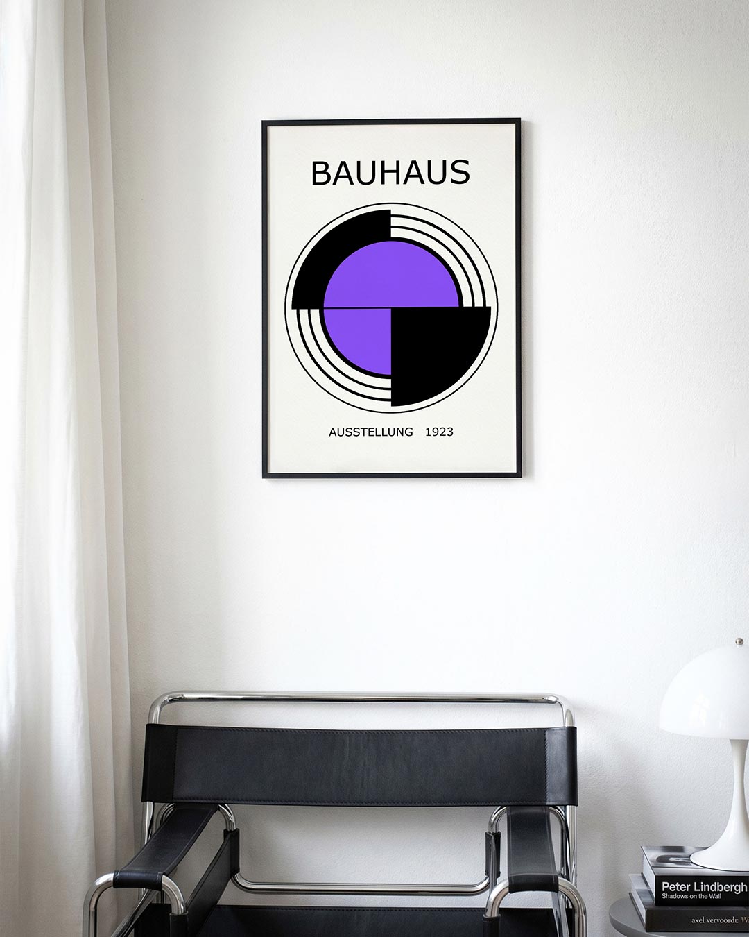 Cirkelvormen en lijnen Poster