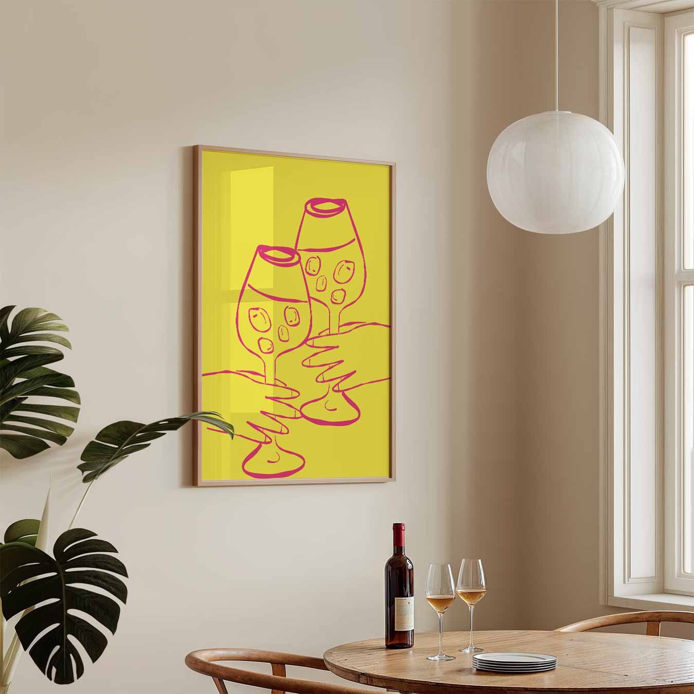 Sprankelende Cheers Poster-WallArtistic