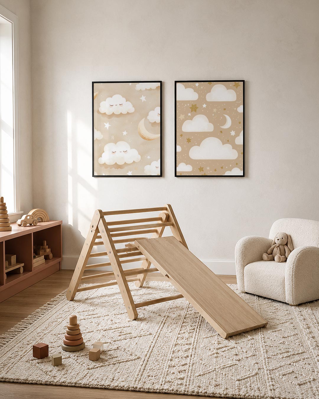 Dromerige wolkenhemel Posterset