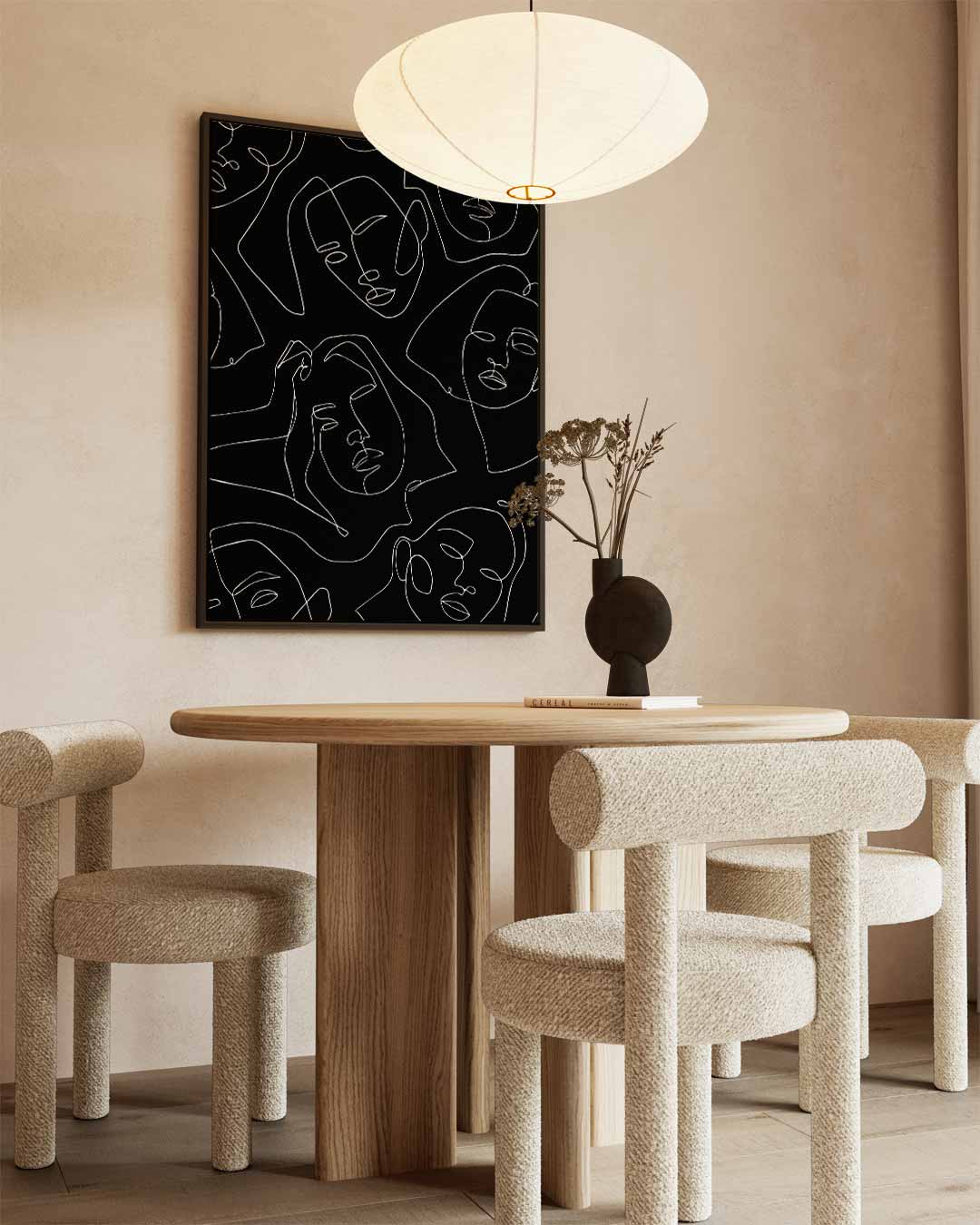 Abstract kunstwerk Kunstwerk-canvas-dibond-plexiglas-wanddecoratie-WallArtistic